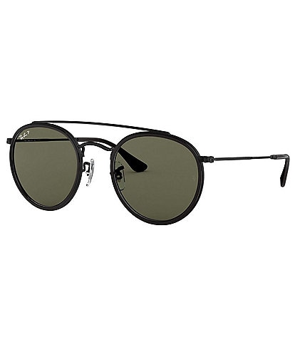 Ray-Ban Round Polarized 51mm Sunglasses