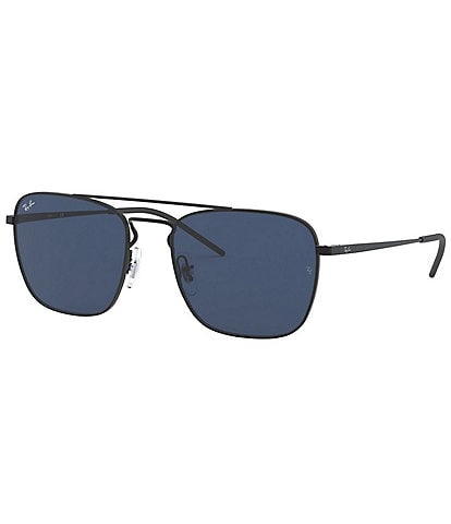 Ray-Ban Solid Lens Square Sunglasses