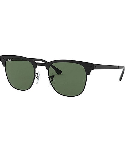 Ray-Ban Unisex 0RB3716 51mm Clubmaster Polarized Sunglasses