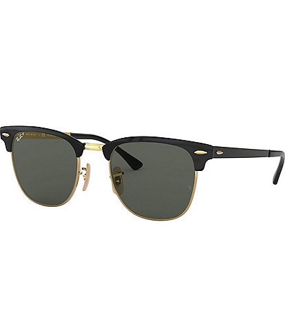 Ray-Ban Unisex 0RB3716 51mm Clubmaster Polarized Sunglasses