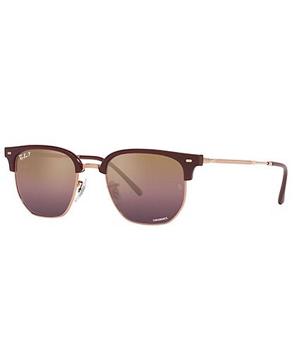Ray-Ban Unisex 53mm Polarized Clubmaster Sunglasses