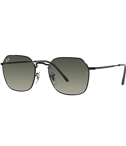 Ray-Ban Unisex Jim 0RB3694 53mm Square Gradient Sunglasses