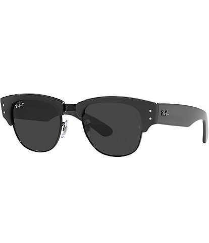 Ray-Ban Unisex Mega Clubmaster 50mm Polarized Square Sunglasses