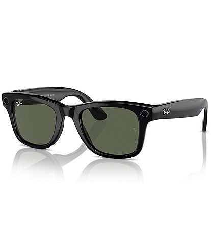 Ray-Ban Unisex Ray-Ban Meta Smart Glasses Wayfarer 50mm Sunglasses