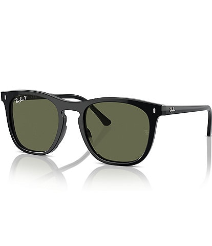 Ray-Ban Unisex RB2210 53mm Polarized Square Sunglasses
