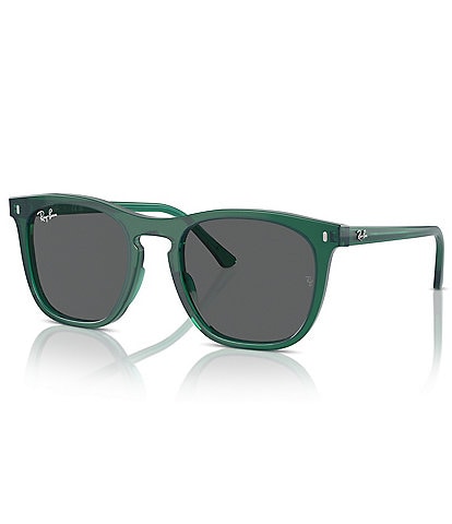 Ray-Ban Unisex RB2210 53mm Transparent Square Sunglasses