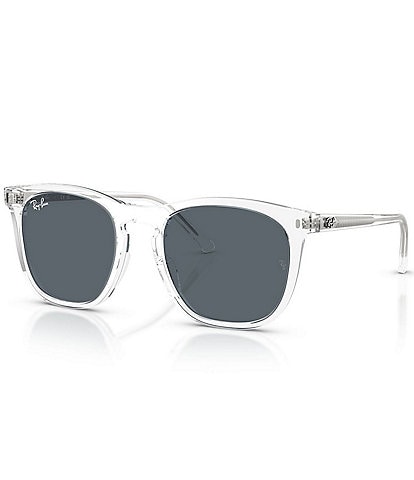 Ray-Ban Unisex RB2210 53mm Transparent Square Sunglasses