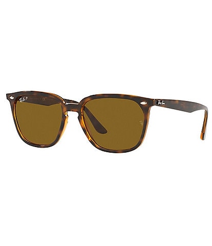 Ray-Ban Unisex Rb4362 55mm Polarized Square Sunglasses