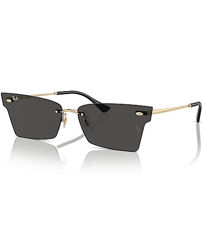 Ray-Ban Unisex Xime RB3730 64mm Irregular Sunglasses