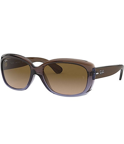 Ray-Ban Women's Jackie Ohh 58mm Rectangle Sunglasses
