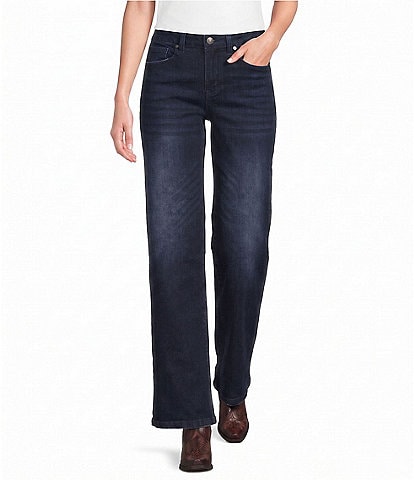 Reba Dark Wash Denim Pants
