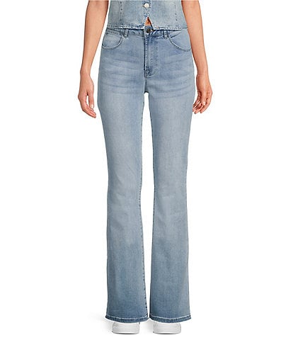 Reba Fit and Flare Stretch Denim Jeans