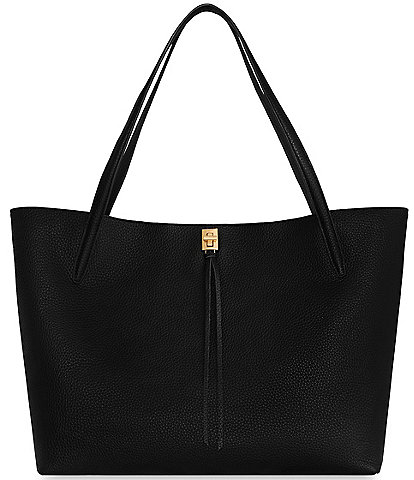 REBECCA MINKOFF Darren Unlined Leather Tote Bag