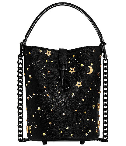 REBECCA MINKOFF Edie Celestial Top Handle Bucket