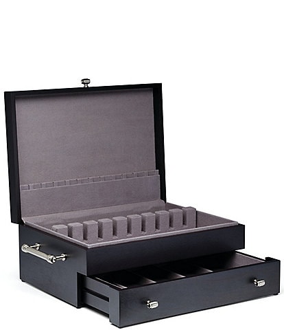 Reed & Barton Charcoal Flatware Chest