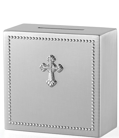 Reed & Barton Beaded Silver-Plated Stainless Steel Abbey Bank