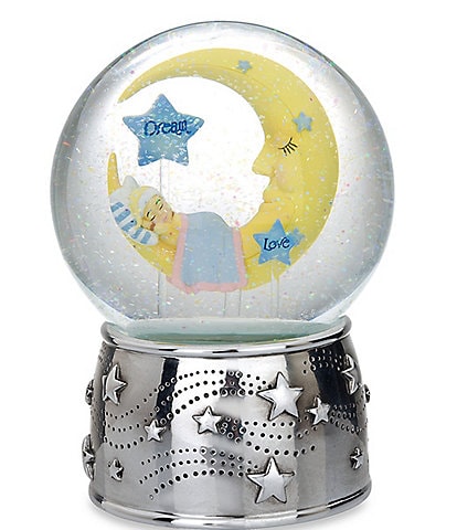 Reed & Barton Sweet Dream Silver-Plated Musical Water Globe