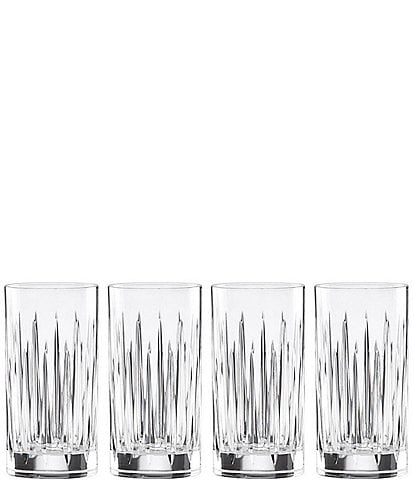 Reed & Barton Crystal Soho Iced Beverage Glasses, Set of 4