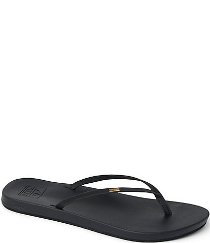 Reef Cushion Slim Thong Flip Flops