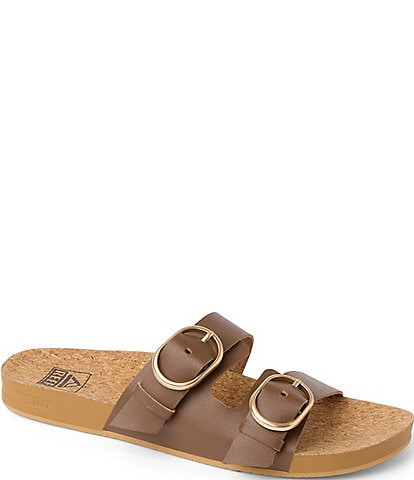 Reef Vista Kara Buckled Slide Sandals