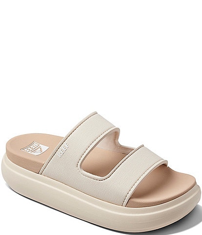 Reef Women's Cushion Bondi 2 Bar Platform Slide Sandals