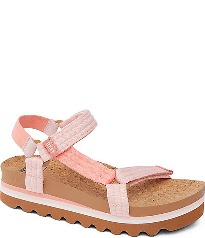 Reef Women's Cushion Rem Hi Woven Platform Sandals