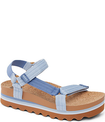Reef Women's Cushion Rem Hi Woven Platform Sandals