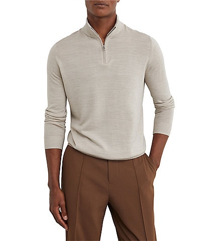 Reiss Blackhall Quarter Zip Sweater