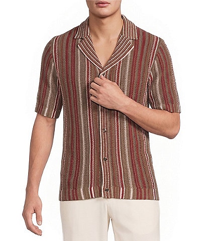 Reiss Caden Short Sleeve Woven Camp Shirt