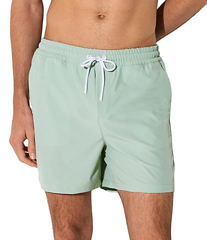 Reiss Cliff Drawstring 6#double; Inseam Swim Trunks