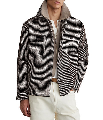 Reiss Clifton Wool Blend Overshirt