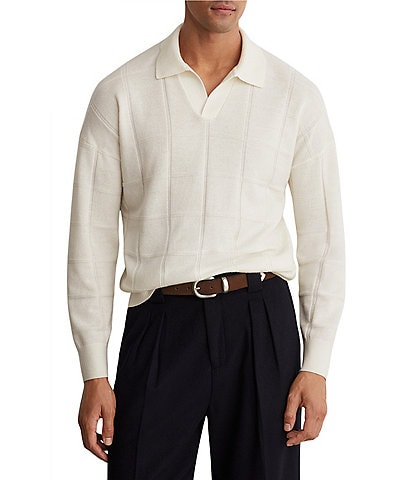 Reiss Compton Long Sleeve Polo Shirt