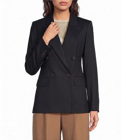Reiss Solene Double Breasted Blazer Jacket