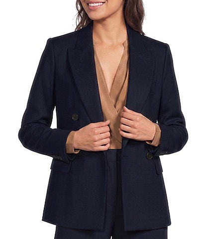 Reiss Solene Double Breasted Blazer Jacket