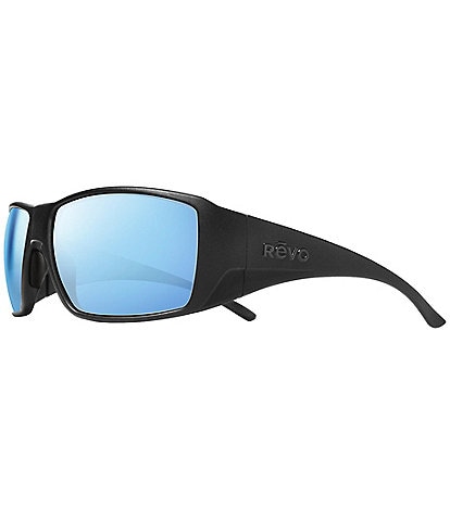 Revo Unisex Dune 62mm Wrap Polarized Sunglasses
