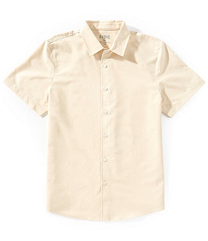 RHONE Brezza Performance Stretch Short Sleeve Woven Shirt