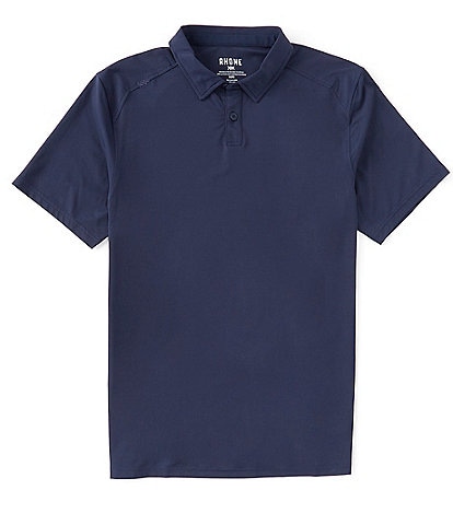 Rhone Delta Pique Solid Short Sleeve Polo Shirt