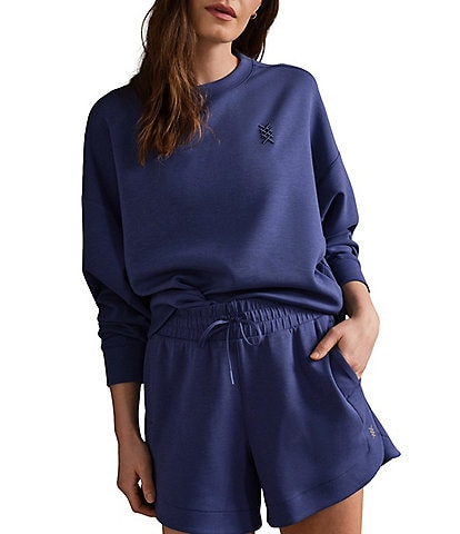 RHONE DREAMGLOW™ Crew Neck Long Sleeve Pullover