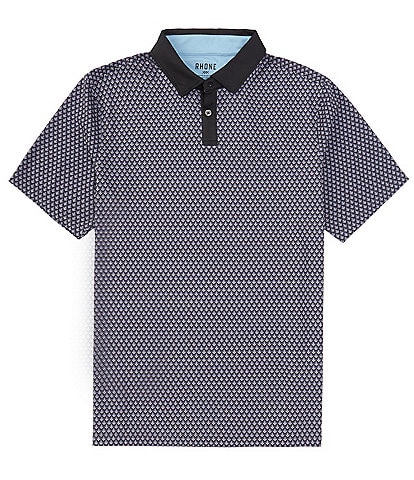 RHONE Golf Sport Performance Stretch Short Sleeve Polo Shirt