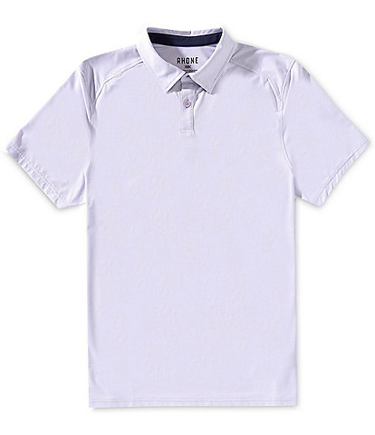 RHONE Slim Fit Commuter Short Sleeve Polo Shirt