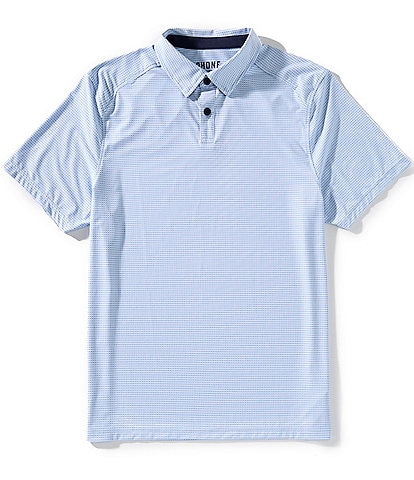 RHONE Slim Fit Commuter Short Sleeve Polo Shirt