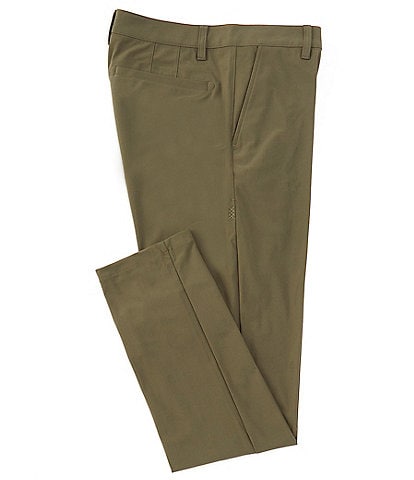 RHONE Slim Fit Flat Front Commuter Stretch Pants