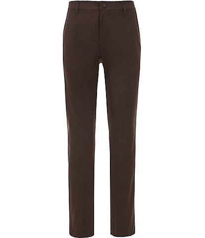 RHONE Slim Fit Flat Front Commuter Stretch Pants