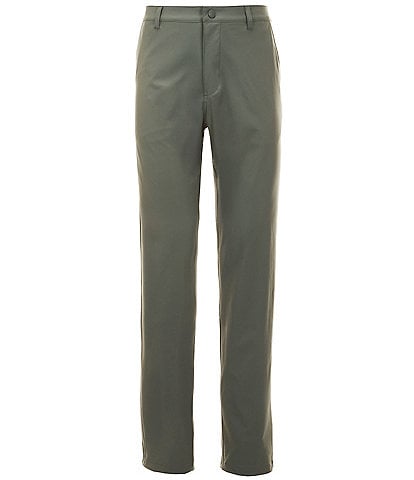 RHONE Slim Fit Flat Front Commuter Stretch Pants