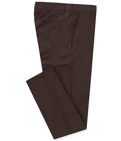 RHONE Slim Fit Flat Front Commuter Stretch Pants