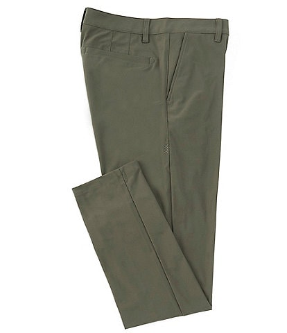 RHONE Slim Fit Flat Front Commuter Stretch Pants