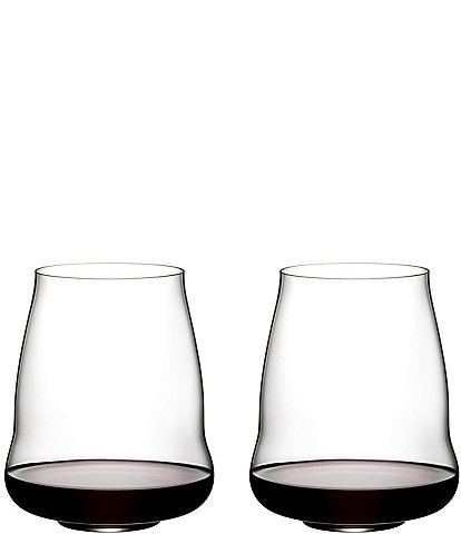 Riedel Stemless Wings Pinot Noir/Nebbiolo Glasses, Set of 2