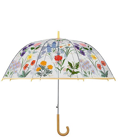Rifle Paper Co. Garden Study Clear Umbrella