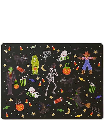 Rifle Paper Co. Halloween Parade Cork Placemats, Set of 4