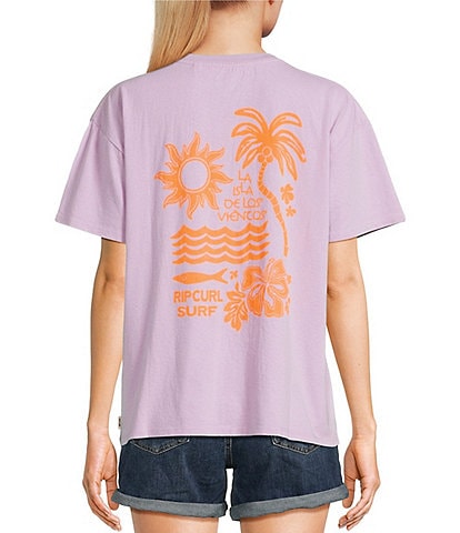 Rip Curl Cala Nights Short Sleeve Relaxed Fit T-Shirt